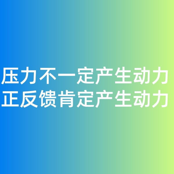 鈀碳回收日記, 壓力不一定產(chǎn)生動(dòng)力，正反饋一定產(chǎn)生動(dòng)力